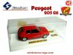 La Peugeot 205 GTI rouge en miniature par Solido au 1/43e