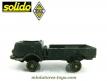 Le camion Renault 4x4 militaire miniature de Solido au 1/50e incomplet