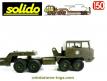 Le Berliet T12 semi porte char en miniature de Solido au 1/50e incomplet