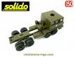 Le Berliet T12 semi porte char en miniature de Solido au 1/50e incomplet