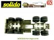 Le Berliet T12 semi porte char en miniature de Solido au 1/50e incomplet