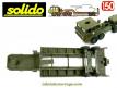 Le Berliet T12 semi porte char en miniature de Solido au 1/50e incomplet