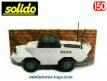 Le Commando Police car XM 706 V 100 4x4 miniature de Solido au 1/50e