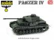 Le char allemand Panzer IV gris canon long en miniature de Solido au 1/50e