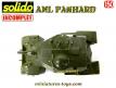 Un AML 90 Panhard en miniature par Solido au 1/50e incomplet