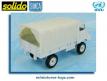 Le camion Simca Unic 4x4 Marmon blanc UN miniature de Solido au 1/50e
