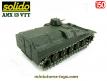 Le blindé AMX 13 VTT a tourelle en miniature de Solido au 1/50e