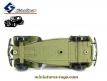 La voiture Traction avant Citroën 15 cv FFI en miniature de Solido au 1/43e