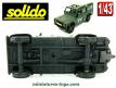 La Land Rover 110 militaire IFOR en voiture miniature Solido au 1/43e