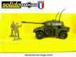 L'AML 90 Panhard français en miniature de Solido au 1/50e