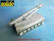 Le lanceur de missile russe PT 76 Frog miniature de Solido au 1/50e incomplet