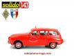 Le break Renault Frégate ambulance pompiers en miniature de Solido au 1/43e