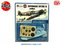 La maquette du chasseur britannique Spitfire IX Supermarine par Airfix au 1/72e