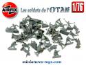 Les soldats anglais de l'Otan en figurines par Airfix au 1/76e