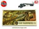 Le kit vintage du Scammell Tank transporter miniature par Airfix au 1/76e