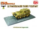 Le chasseur de chars Tigre P Elefant miniature Ixo Models Altaya au 1/72e