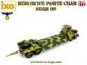 La remorque porte char allemande SdAh 116 miniature par Ixo Models au 1/72e