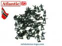 Un ensemble de 22 figurines Atlantic de soldats allemands Wehrmacht au 1/72e