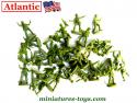 Les soldats américains US Marines de 1944 en figurines par Atlantic au 1/72e
