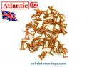 Les soldats anglais des Royal Fusiliers en figurines Atlantic au 1/72e
