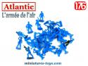 Un lot de 27 figurines de l'armée de l'air par Atlantic au 1/76e