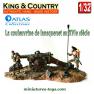 La couleuvrine de lansquenet au XVIe siècle en miniature par Atlas au 1/32e