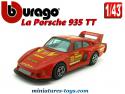 La Porsche 935 TT Momo rouge en miniature par Bburago au 1/43e
