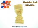Le buste du Maréchal Foch distribué par Total en 1970