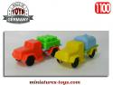 Un lot de 2 camions miniatures made in Germany au H0 HO 1/100e
