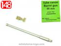 Un tube de canon de 88 mm allemand en métal tourné au 1/48e