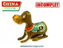 Le chien mécanique de course en miniature métal incomplet