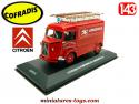 Le fourgon Citroën H Pompiers de Longueville en miniature par Cofradis au 1/43e
