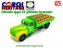 Le camion Citroën type 55 brasseur Gini miniature de Corgi Héritage au 1/50e