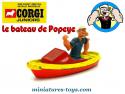 Le bateau de Popeye en miniature 3-inches par Corgi Junior