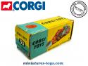 La boite du tracteur Massey Ferguson 65 en miniature Corgi Toys au 1/50e