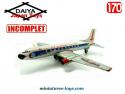 Le Douglas DC3 en avion miniature métal par Daiya Japan Toys au 1/70e