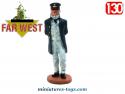 La figurine du capitaine de Navire de l'Ouest américain par Del Prado au 1/32e