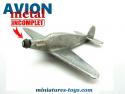 Le chasseur français Dewoitine D520 en miniature métal au 1/90e incomplet