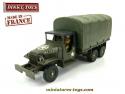 Le camion militaire GMC CCKW 353 6x6 bâché de Dinky Toys France incomplet