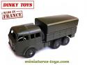 Le camion militaire Berliet T6 6x6 miniature de Dinky Toys France au 1/55e