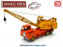 Le camion AEC grue lourde Coles miniature de Dinky Supertoys au 1/50e