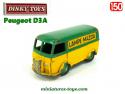 Le fourgon Peugeot D3A Lampe Mazda miniature de Dinky Toys au 1/50e
