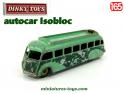 Le bel autocar Isobloc première série en miniature de Dinky Toys au 1/65e