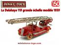 La Delahaye pompiers grande échelle miniature de Dinky Toys au 1/50e 