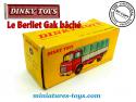 La boite du camion Berliet Gak bâché miniature de Dinky Toys France au 1/43e