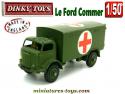 Le Ford Commer ambulance militaire miniature de Dinky Toys England au 1/50e