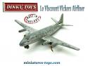 Le Viscount Vickers Airliner miniature par Dinky Toys au 1/300e incomplet