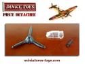Le kit de rénovation du Spitfire Mk II miniature de Dinky Toys England