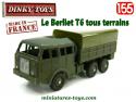 Le camion militaire Berliet T6 6x6 miniature de Dinky Toys France au 1/55e