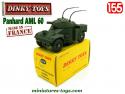 Le Panhard AML 60 en miniature militaire par Dinky Toys France au 1/52e